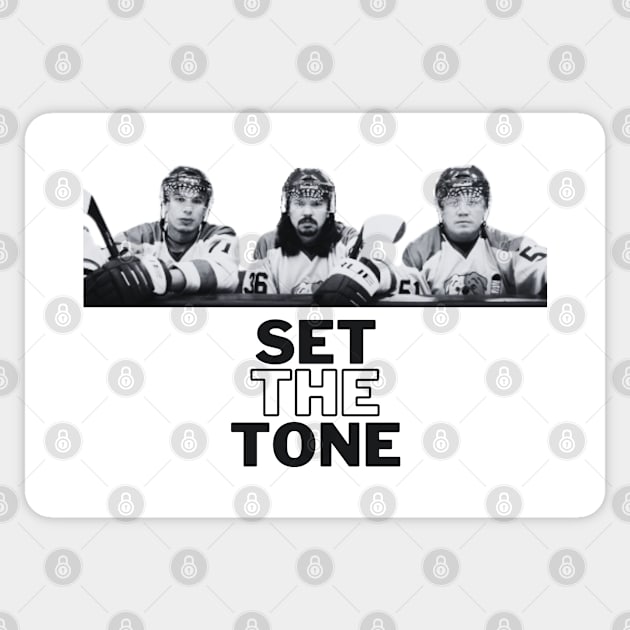 Jims Set the Tone Sticker by TorrezvilleTees